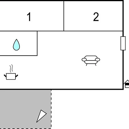 Appartement Lovely In Osobljava With Wifi Osobjava