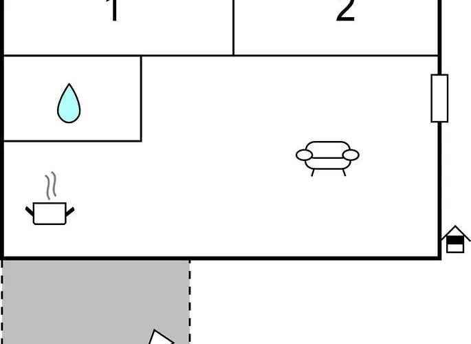 Appartement Lovely In Osobljava With Wifi Osobjava